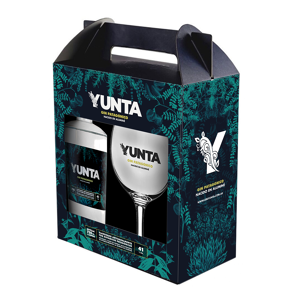 Gin Yunta 750ml + Copa en maletín